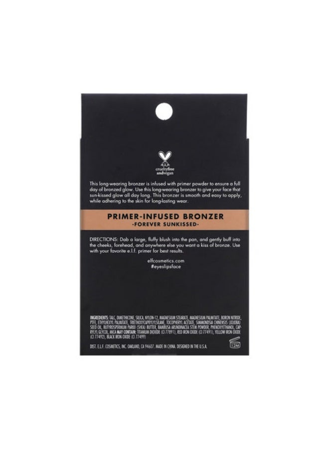 إلف مسحوق أساس برايمر يعطي لون برونزي مخلوط يدوم طويلاً - Forever Sunkissed من ايلف بحجم 10 جرام - Image 3